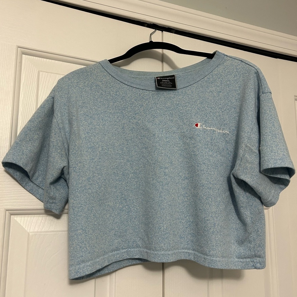 Champion cropped T-shirt womens size small